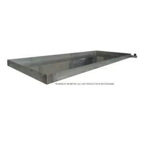 POP UP AT CHECK OUT - Plate Heat Exchanger Stainless Steel Drip Tray c/w Drain