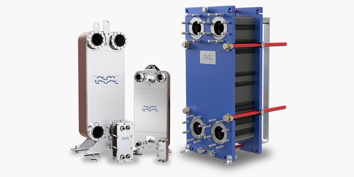 Full range of Alfa Laval brazed and gasketed plate heat exchangers – available from AEL Heat Exchangers UK