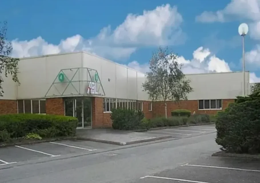 Exterior of the AEL Heat Exchangers UK head office and warehouse facility